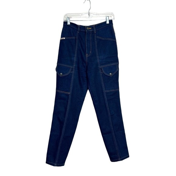 Bruno Bellini Denim - Bruno Bellini Dark Denim Jeans Y2K High Waist Blue Size 6